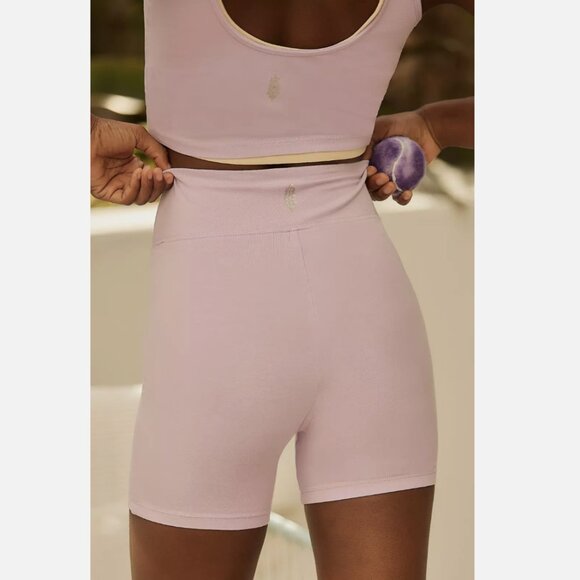 Free People Movement Lilac Hot Shot Bike Shorts - Picture 5 of 7
